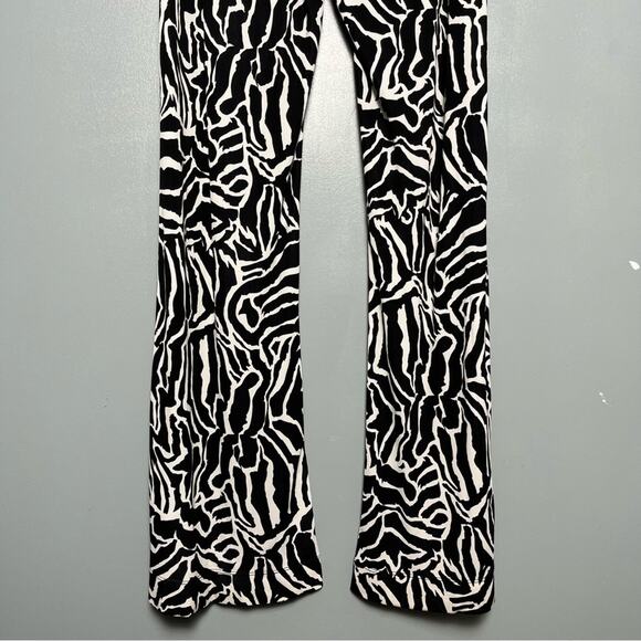 NWT Diane Von Furstenburg Capsian Jersey Pants March Tiger Women’s Size M - Picture 6 of 12